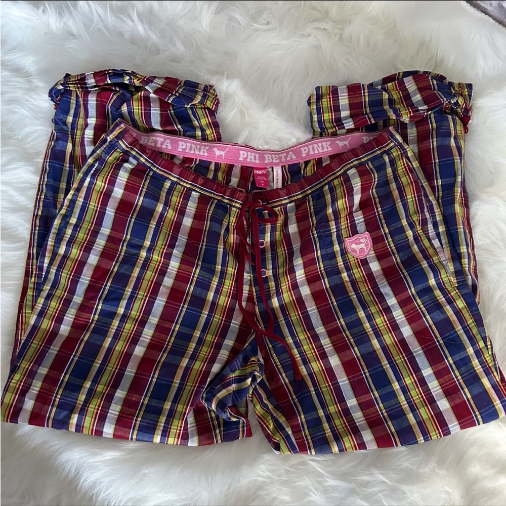 Vintage‎ Victoria's Secret PINK Pajama Pants Excellent Condition- New w/o tags